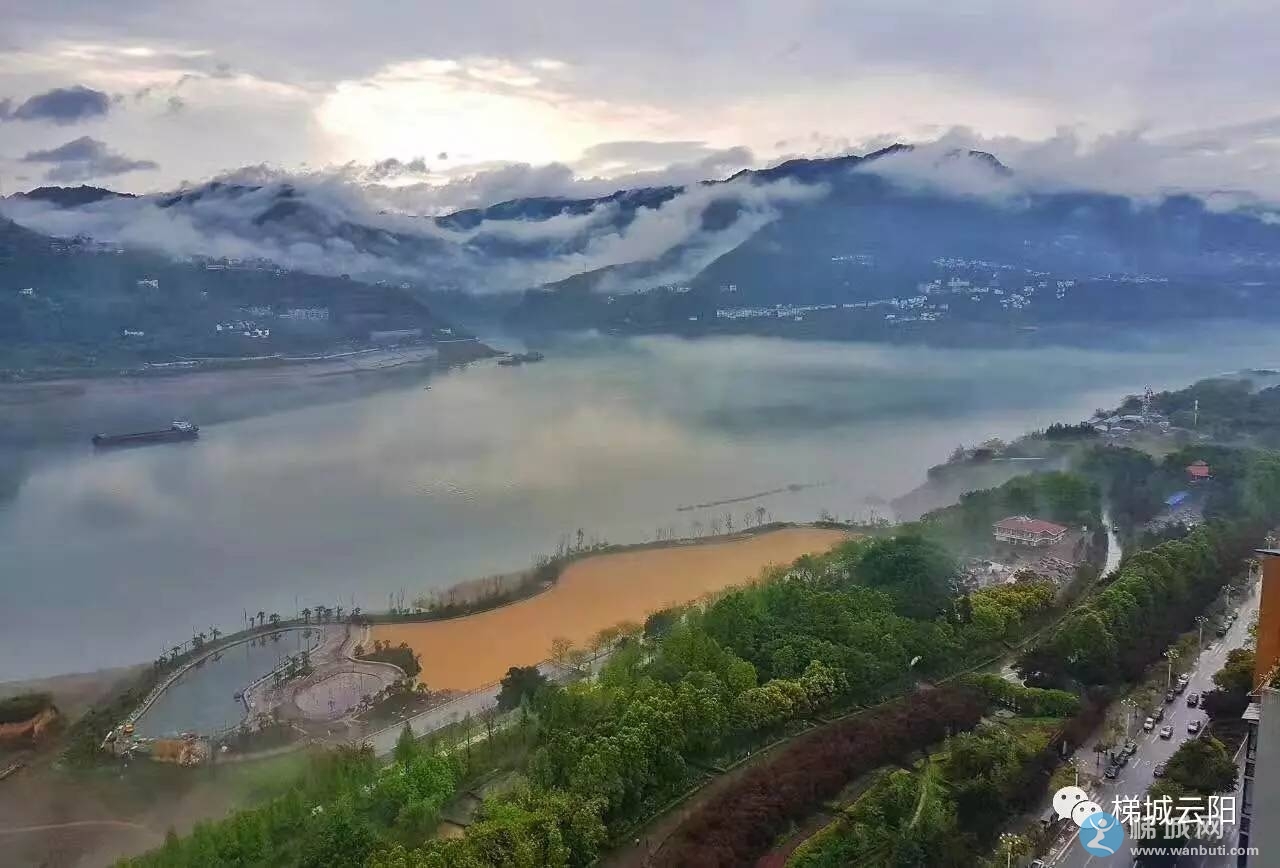 雨后云阳,云雾缭绕,魅力无限!