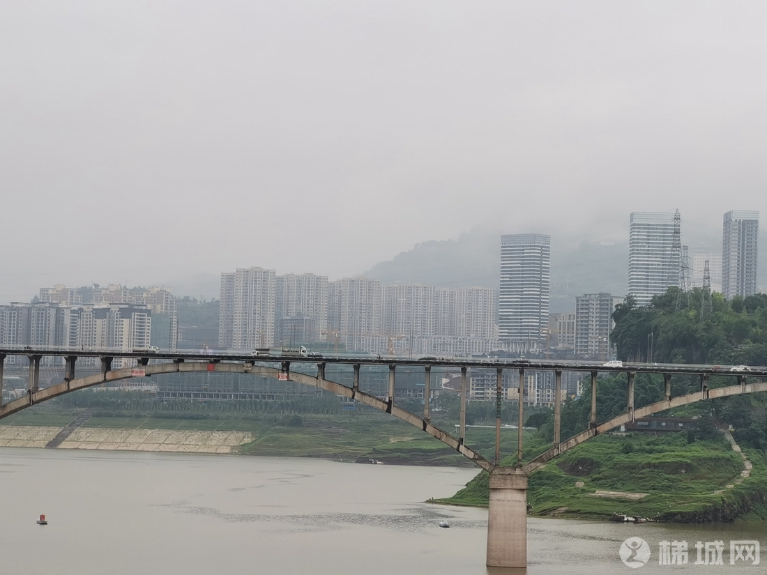 清晨，云阳双江大桥随拍！