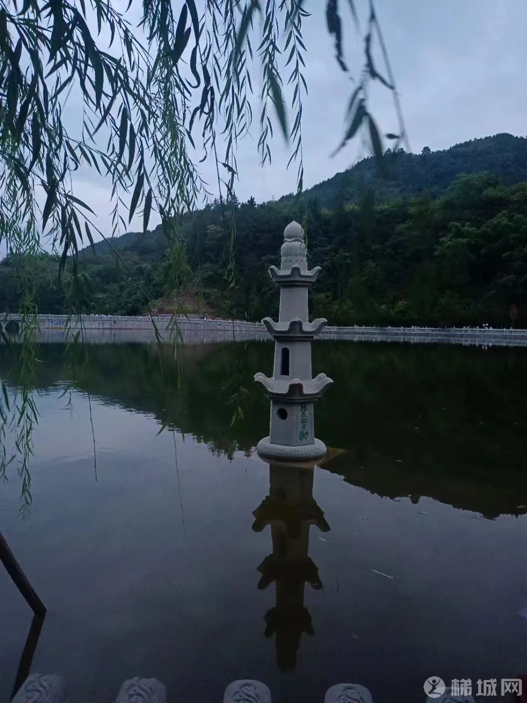 云阳“景云湖”，被网友称为“云阳版西湖”！