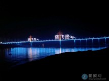 云阳长江大桥夜景——美